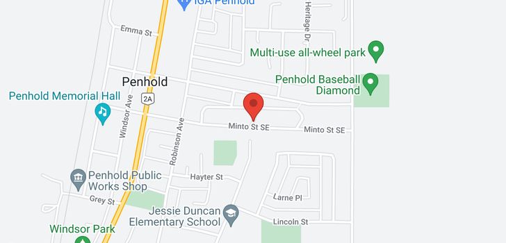 map of 13 4000 Minto Street